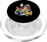 Singe Boba Thé au Lait perlé Singes PopSockets PopGrip pour MagSafe