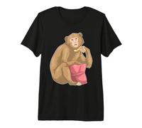 Singe Chips de Pomme de Terre T-Shirt Haut de Gamme