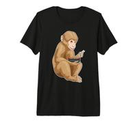 Singe Cuisinier Ramen Cuisiner T-Shirt Haut de Gamme