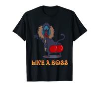 Singe de danse - Comme un boss babouin singe avec des fesses rouges T-Shirt