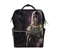 Singe De L'Espace Astronaute Sac à Langer Sac à Dos Grande Capacité Multifonction Sac à Couches pour Voyage Maman Femme Papa