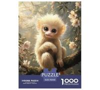 Singe d'or 1000 Pieces Puzzle Animaux Mignons Puzzles Série Pleine De Couleurs pour La Décoration De La Maison Le Cadeau Parfait pour La Famille Et Les Amis Jouets Défi 70x50cm/1000pcs