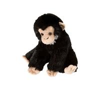 Wild Republic singe en peluche junior 20 cm en peluche noir/marron Marron