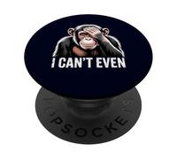 Singe Facepalm Funny Meme I Can't Even Humour Design PopSockets PopGrip Adhésif