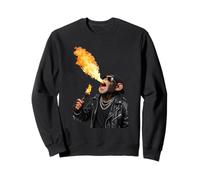 Singe Fire Eater Fire Breathing Sweatshirt