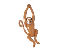 Singe gonflable Party-Deko brun 50cm