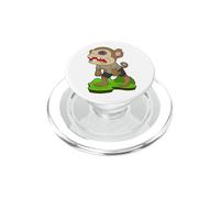 Singe Halloween Zombie PopSockets PopGrip pour MagSafe
