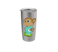Singe Infirmière Porte-bloc Gobelet isotherme en acier inoxydable double paroi