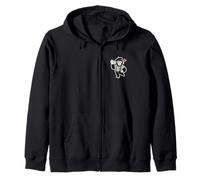 Singe Mime Mignon Cœur Cartoon Sweat à Capuche