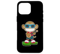 Singe Musicien Guitare Musique Coque pour iPhone 16 Pro Max