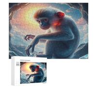 Singe Puzzle 300 Pièces Jeu De Challenge Edificio du Paysage Jouet Éducatif 3D pour Adultes Et Enfants Cadeau De Famille Décoration Moderne 300 PCS