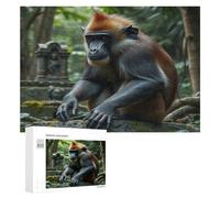 Singe Puzzles 300 Pièces Educa Qualité Supérieure Edificio du Paysage Jeu D'Intelligence Éducatif pour Famille Vision 3D Relaxation Artistique 300 PCS