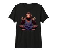 Singe Yoga/Yogi T-Shirt Haut de Gamme
