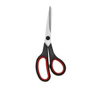 Singer 250020396 S218-8 Ciseaux Multi-usages en Acier Noir/Rouge 8 x 2 x 20, 32 cm