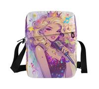 Singer Beauty Joli sac à bandoulière pour homme avec sangle réglable pour le shopping quotidien en plein air