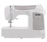 Machine à coudre c5205-cr 75 w blanc et gris Blanc G