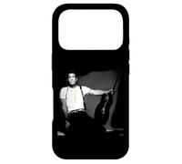 Singer Chris Isaak Photo Studio en Noir et Blanc par Simon Fowler Coque pour iPhone 17 Pro