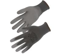 SINGER FRERES SAS Gant Polyester Enduit PU Gris Singer T.11-NYM713PUG11