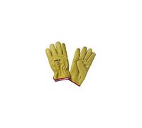 Singer - Gants tout fleur bovin jaune fourré acrylique 56GYPA - Couleur : Jaune - Taille : 11