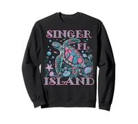 Singer Island FL Tortue Lover Coloré Beach Souvenir Sweatshirt