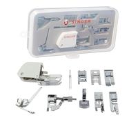 Singer kit d'accessoires, y Compris 9 Pied presseur, Twin Aiguille, et Coque