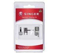 SINGER - Kit de Pieds Marcheurs pour vêtements, idéal pour la Couture, Les modifications et Les réparations, avec Fronces, Ourlet roulé et Pieds faciles à Coudre