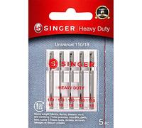 SINGER Lot de 5 aiguilles pour machine à coudre 04734