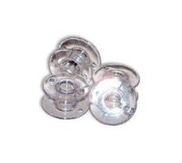 Singer Lot de 8 bobines en plastique pour machine à coudre 66 K incurvées