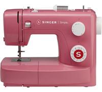 Singer Machine à coudre bras libre Simple 3223 avec table dextension rouge