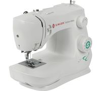 SINGER Simple 3337, Blanc, Machine à coudre automatique, coudre, en une étape, Electrique