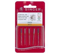 Singer overlocknadeln 2022 80/11 Aiguille, métal, Argent, 0,1 x 0,1 x 4 cm, Lot de 5 unités