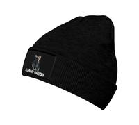 Singer Rock Star Bonnet en Tricot Extensible, Doux et Chaud pour l'hiver, Bonnet Confortable, Cadeau pour Homme/Lui/Papa, Unisexe，Black