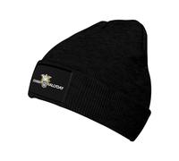 Singer Rock Star Bonnet en Tricot Extensible, Doux et Chaud pour l'hiver, Bonnet Confortable, Cadeau pour Homme/Lui/Papa, Unisexe，Black