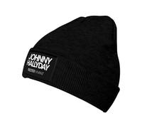 Singer Rock Star Bonnet en Tricot Extensible, Doux et Chaud pour l'hiver, Bonnet Confortable, Cadeau pour Homme/Lui/Papa, Unisexe，Black