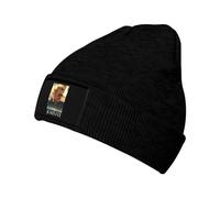 Singer Rock Star Bonnet en Tricot Extensible, Doux et Chaud pour l'hiver, Bonnet Confortable, Cadeau pour Homme/Lui/Papa, Unisexe，Black