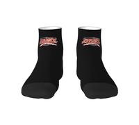 Singer Rock Star - chaussettes à motif funky pour adultes, nouveauté, Design intelligent, chaussettes décontractées en coton pour la randonnée, le sport, cadeaux unisexes，1 Black