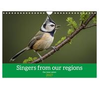 Singers from our regions - Our intimate nature (Wall Calendar 2027 DIN A4 landscape), CALVENDO 12 Month Wall Calendar: Discovering the natural world around us