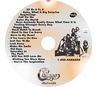 Singers Solution Chicago Karaoke CD, 20 Greatest Hits Collection, Special Edition