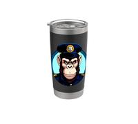 Singes de police Gobelet isotherme en acier inoxydable double paroi