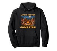 Singing Bears Life is Better Around a Scout Campfire Cute Sweat à Capuche