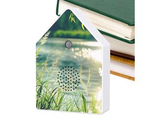 Singing Bird Box - Sound Machine Relaxing Bird Chirping Music | Timer Sensor Sleep White Noise for Machine, Bedroom, Bathroom, Yoga, Spa Meditation, Travel or Relaxation