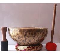 Singing Bowl Nepal Bol chantant tibétain de l'Himalaya martelé à la main - 30,5 cm