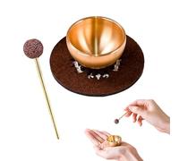 Singing Bowls For Healing | Meditation Bowl - Portable Relaxation Healing Instrument | Mini Singing Bowls For Relaxation Yoga Mindfulness Stress Relief Self-Regulation