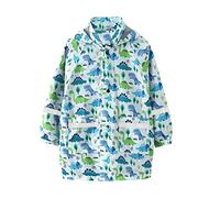 Singing in The Rain Manteau de pluie tendance 211Y coupe-vent Trench Coat Hoodies Vêtements (bleu clair, 10-11 ans)