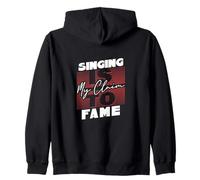 Singing Is My Claim to Fame - Style de citation d'interprète Sweat à Capuche