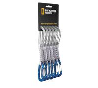Singing Rock Colt 16 Wire 6 Pack Quickdraw Bleu,Argenté