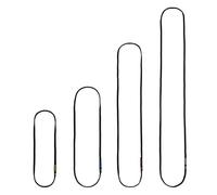 Singing Rock Ruban Ouvert Sling 14 mm 150 cm, Blanc, Adulte Unisexe, Noir, Taille Unique