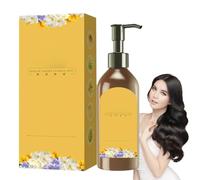 Single Agent Floral Dye - Shampooing colorant naturel longue durée avec brillance botanique pour femmes, personnes âgées, grand-mère