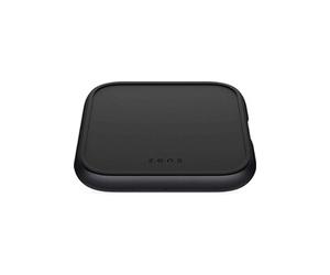 Single Aluminium - Plot de charge sans fil + adaptateur secteur - 10 Watt - Apple Fast Charge, FC (USB) - sur le câble : USB-C - noir