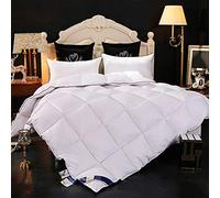 Single and Double Hotel Quilt High-End Down Winter Quilt Simple Solid Color Thick Warm Gift Quilt Down Velvet Soft and Slender Light and Warm 220X240CM 6 (11)